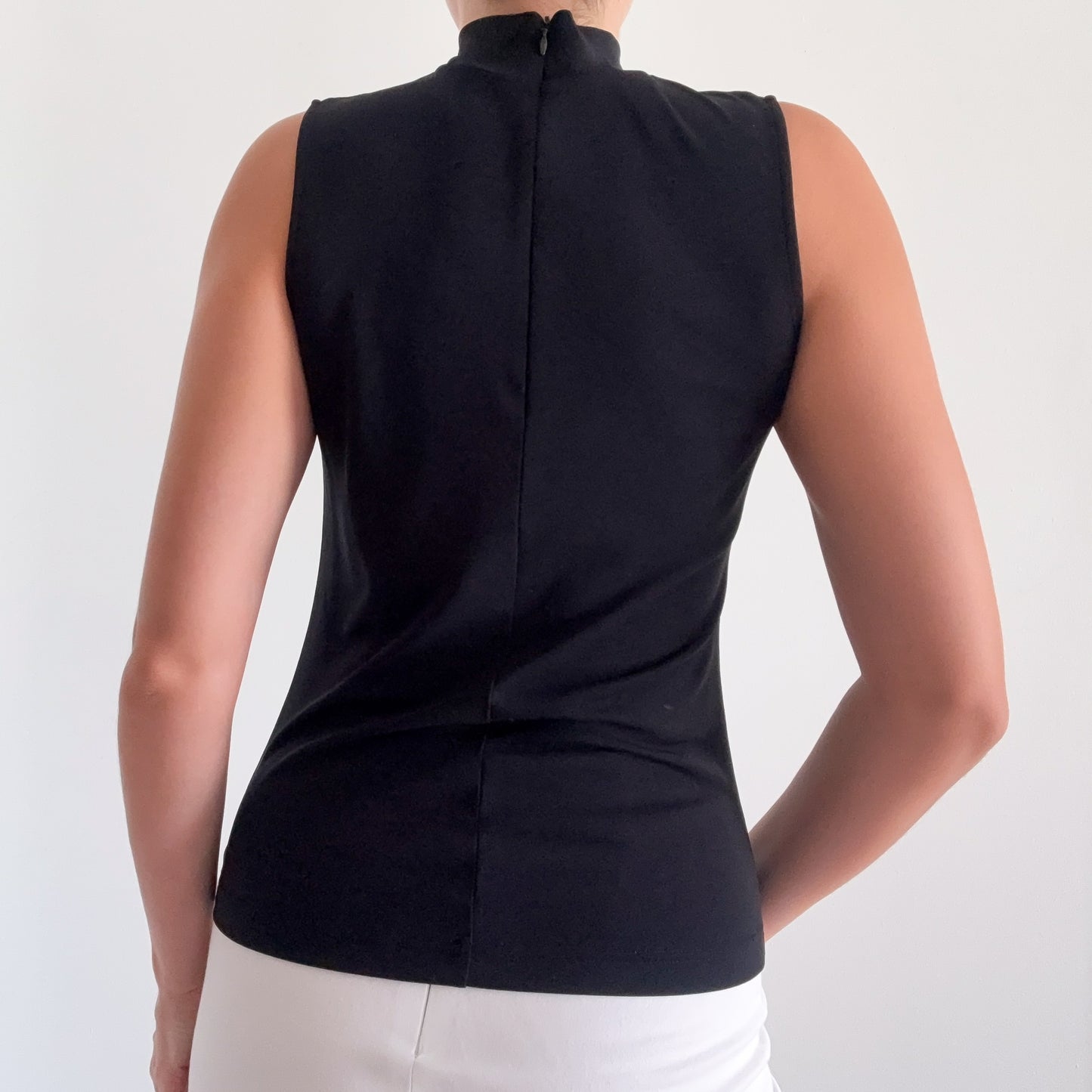 Y2K Calvin Klein Black Mock Neck / SZ S