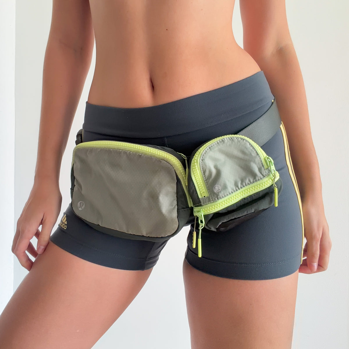 LuluLemon Forest Green Belt Bag