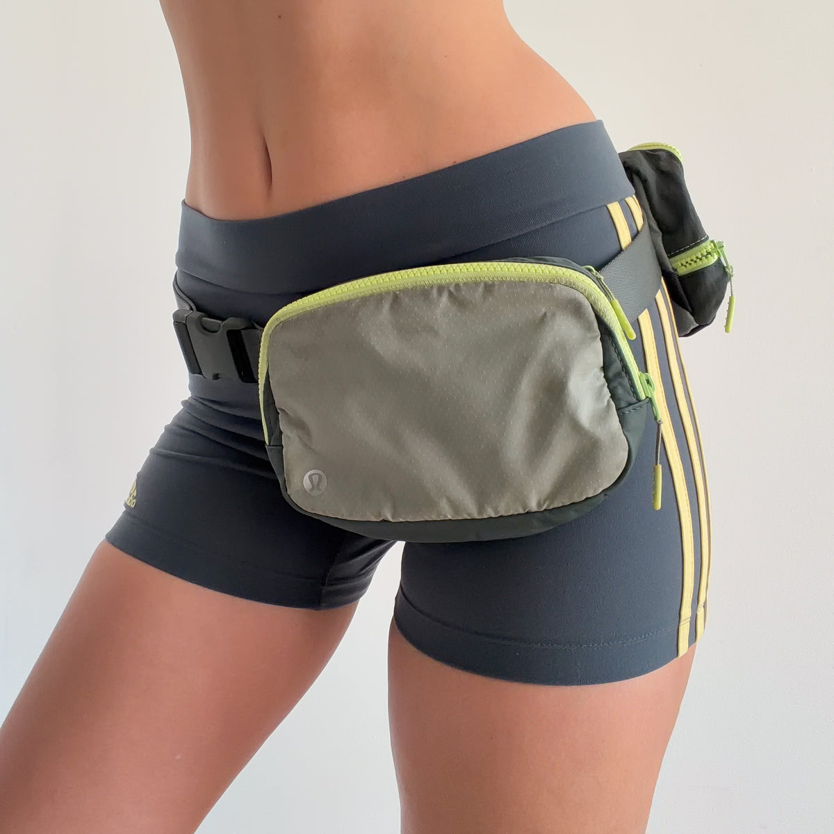 LuluLemon Forest Green Belt Bag