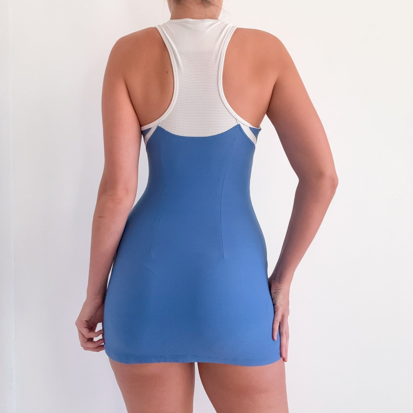 Y2K Nike Cornflower Blue Sport Mini Dress / SZ XS