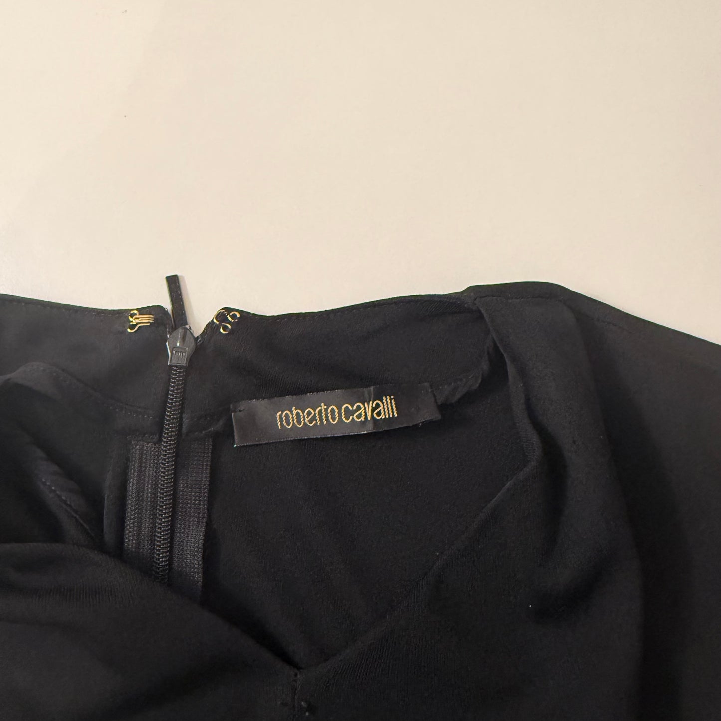 Y2K Roberto Cavalli Black Dress / SZ 6