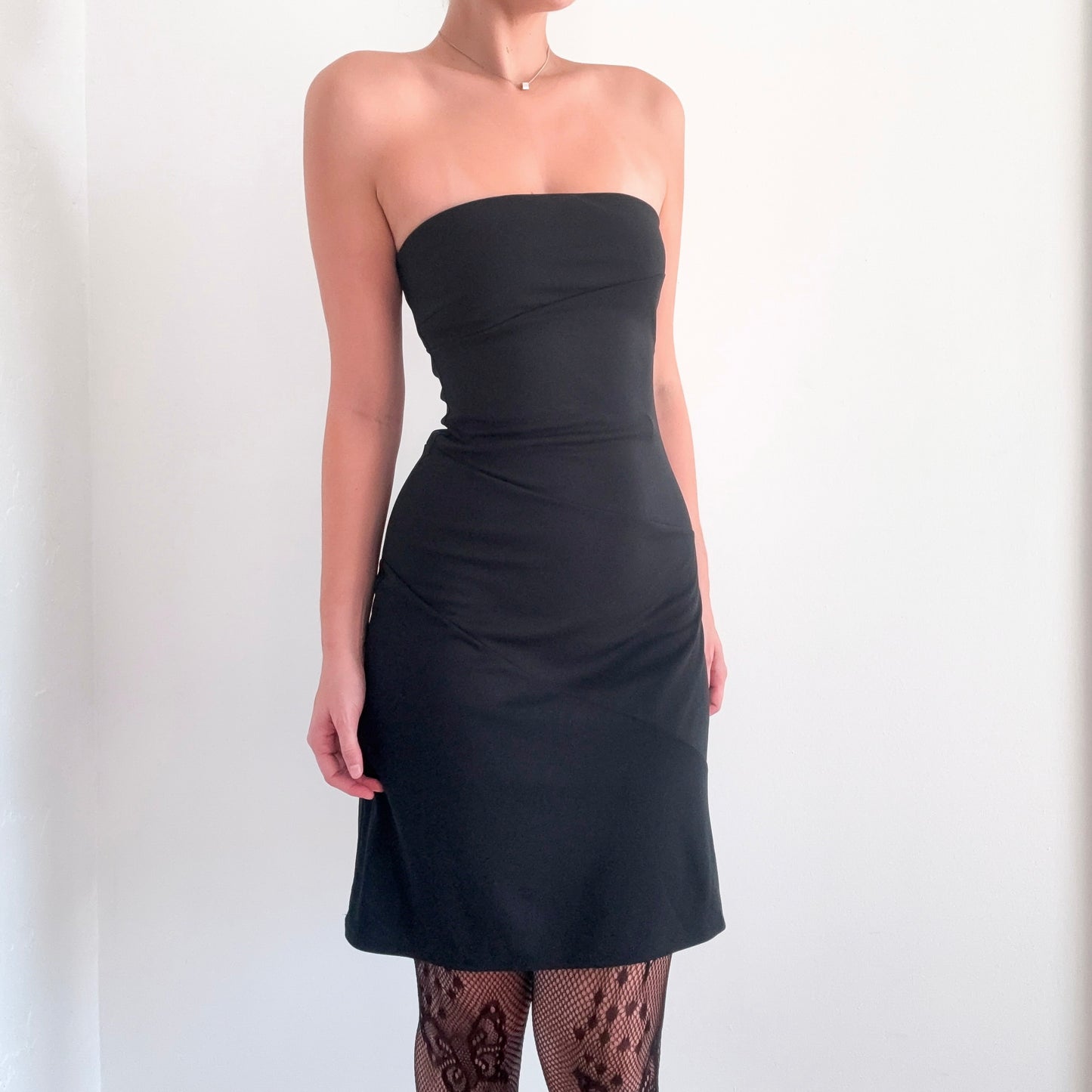 Y2K Express Black Sleeveless Dress / SZ S