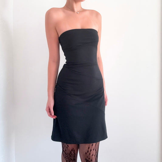 Y2K Express Black Sleeveless Dress / SZ S