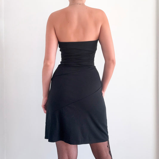 Y2K Express Black Sleeveless Dress / SZ S