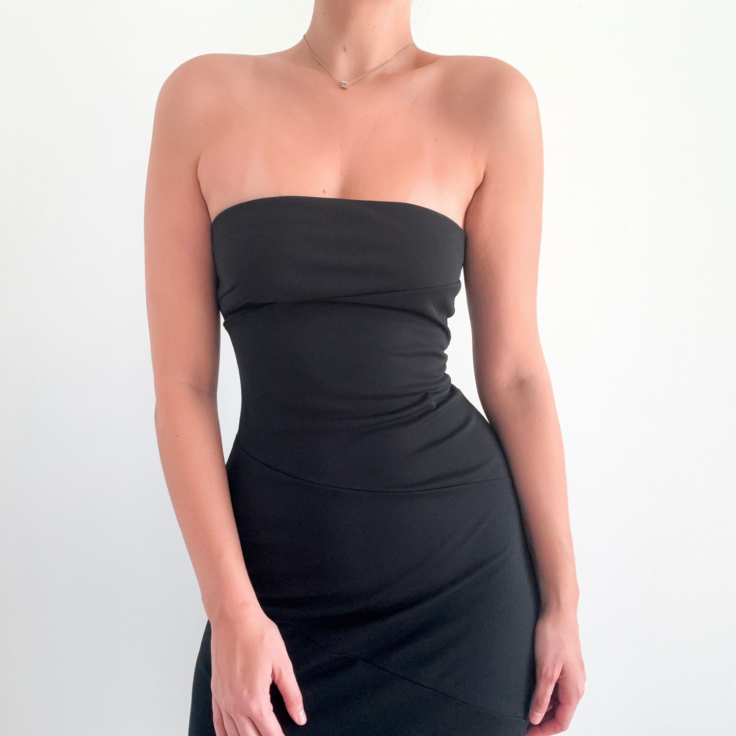 Y2K Express Black Sleeveless Dress / SZ S