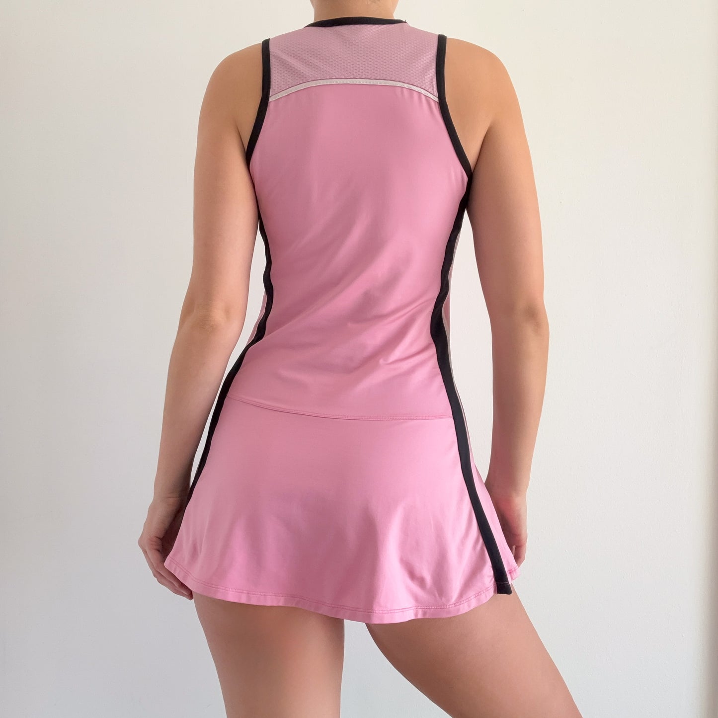 Y2K Bubblegum Pink Athletic Mini Dress / SZ M