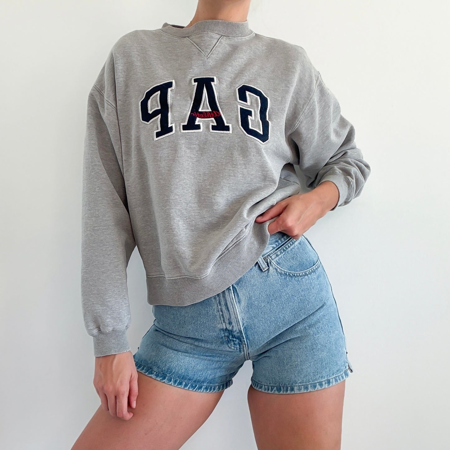 90's Gap Grey Sweatshirt / SZ S