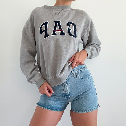 90's Gap Grey Sweatshirt / SZ S